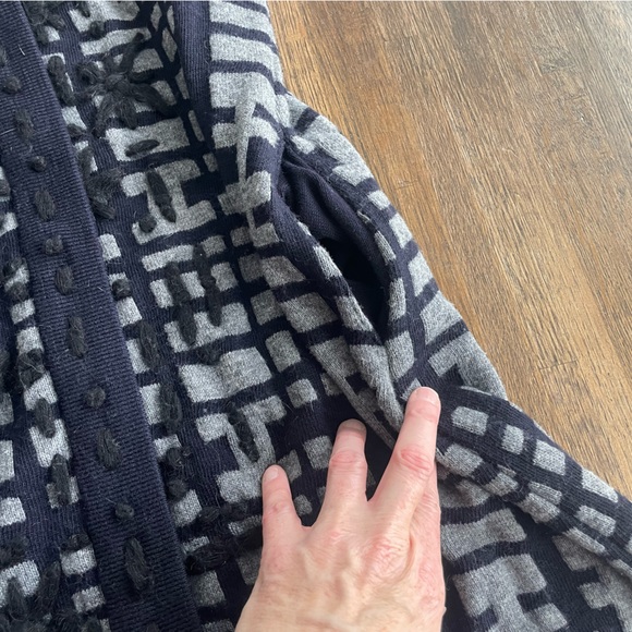 Charlie & Robin Sweater Navy/Gray/Black - Size S - Picture 4 of 10